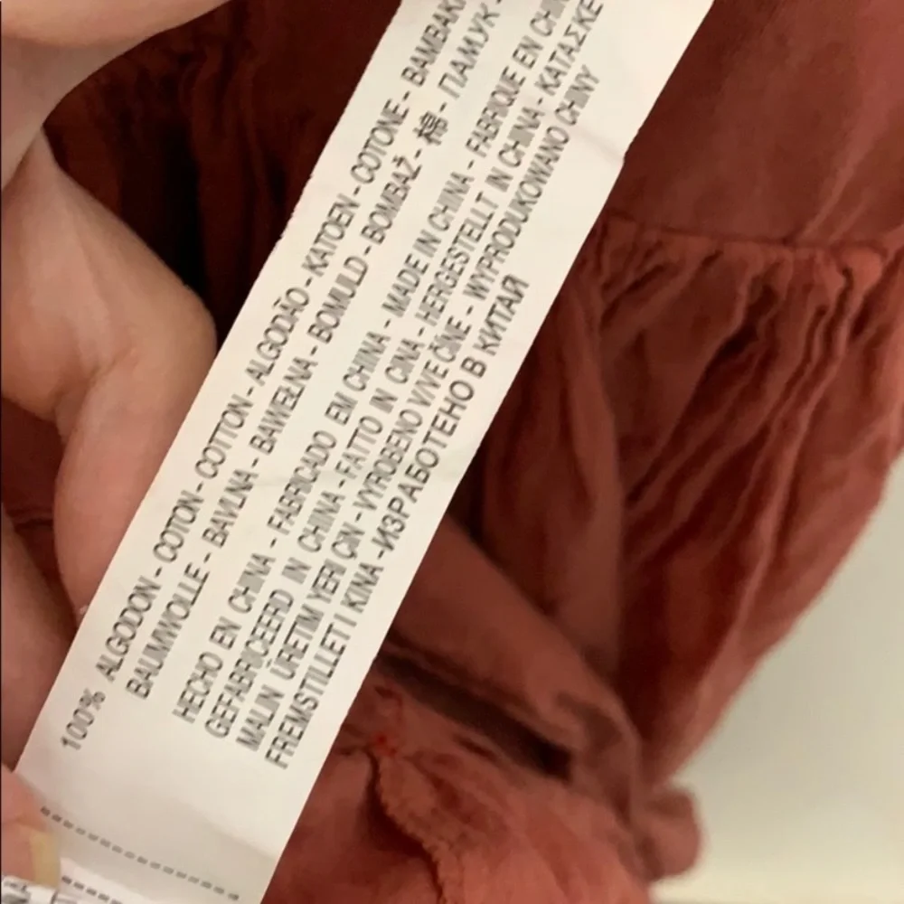 Zara basic | tank long dress in cotton - Picture 8 of 9